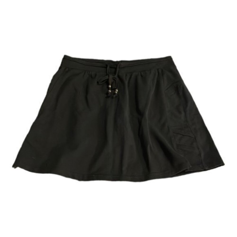 Women's Green Tea Black Tennis Golf Gym Skorts Size Medium GUC #6299